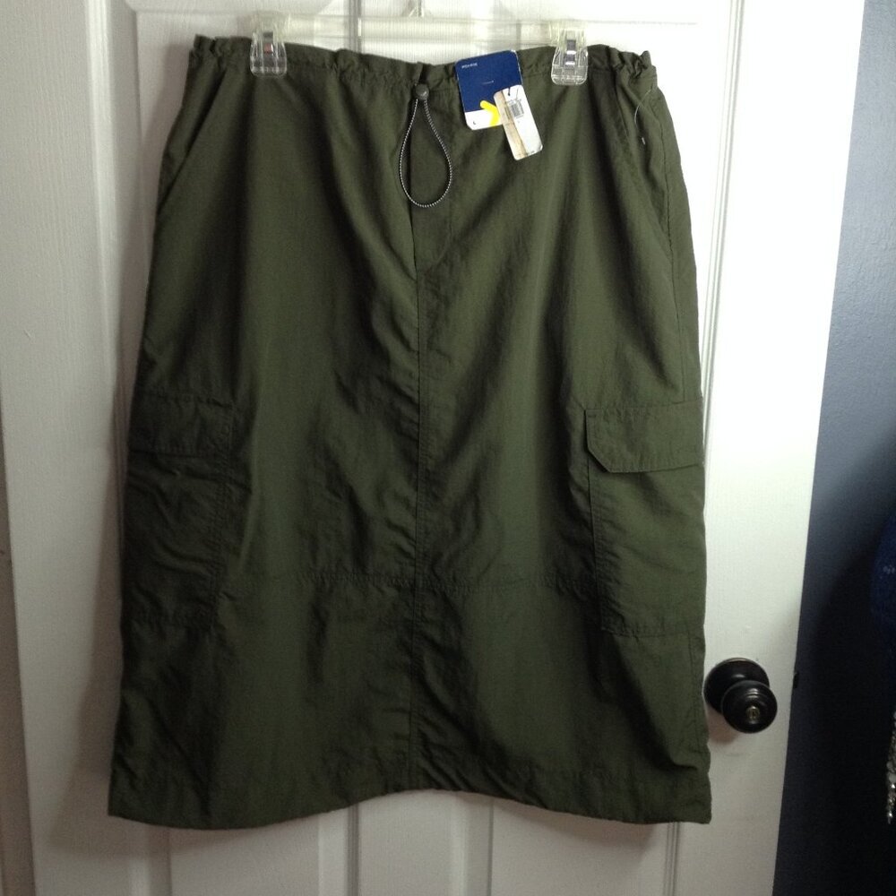 Old Navy Olive Green High-Low Skirt